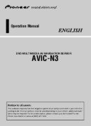 Pioneer AVIC-N3 Owner's Manual